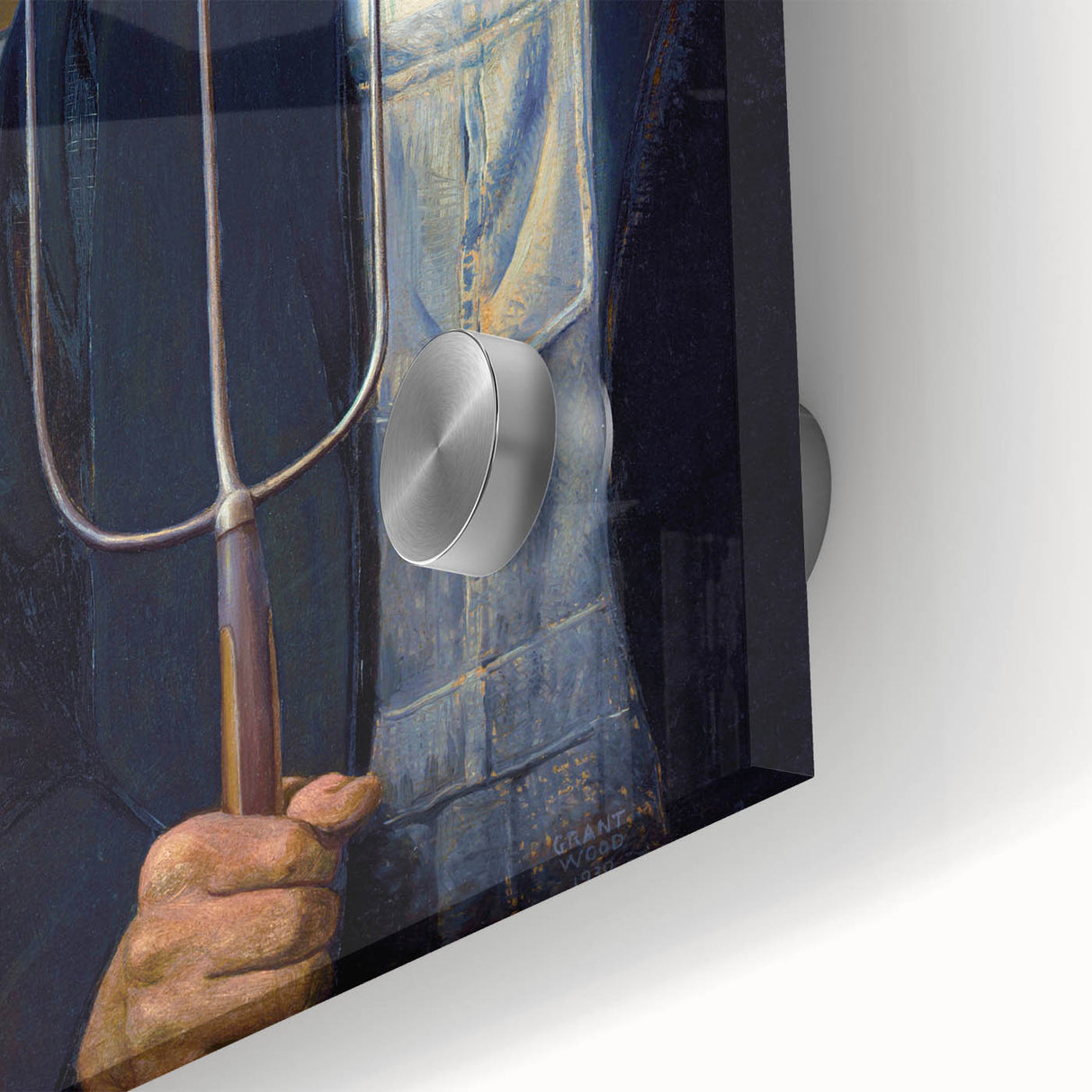 Modern Wall Art: Grant Wood's American Gothic – Iconic Rural Portrait