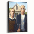 Modern Wall Art: Grant Wood's American Gothic – Iconic Rural Portrait
