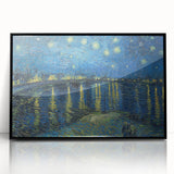 Starry Night Over the Rhône Wall Art - Van Gogh's Impressionist Masterpiece