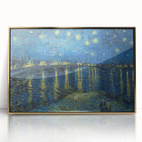 Starry Night Over the Rhône Wall Art - Van Gogh's Impressionist Masterpiece