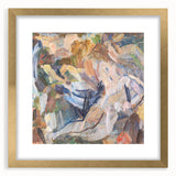 Modern Wall Art - Romantic Abstract Fantasy in Warm Earth Tones