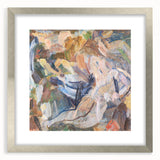 Modern Wall Art - Romantic Abstract Fantasy in Warm Earth Tones