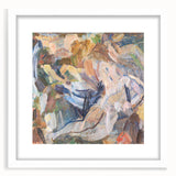 Modern Wall Art - Romantic Abstract Fantasy in Warm Earth Tones