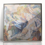 Modern Wall Art - Romantic Abstract Fantasy in Warm Earth Tones