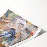 Modern Wall Art - Romantic Abstract Fantasy in Warm Earth Tones