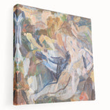Modern Wall Art - Romantic Abstract Fantasy in Warm Earth Tones