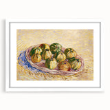 Impressionist Still Life Wall Art - Basket of Apples by Van Gogh