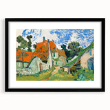 Impressionist Village Wall Art - Street in Auvers by Van Gogh