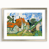 Impressionist Village Wall Art - Street in Auvers by Van Gogh