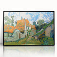 Impressionist Village Wall Art - Street in Auvers by Van Gogh
