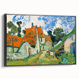 Impressionist Village Wall Art - Street in Auvers by Van Gogh