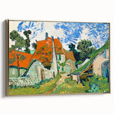 Impressionist Village Wall Art - Street in Auvers by Van Gogh