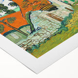 Impressionist Village Wall Art - Street in Auvers by Van Gogh
