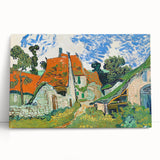 Impressionist Village Wall Art - Street in Auvers by Van Gogh