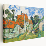 Impressionist Village Wall Art - Street in Auvers by Van Gogh