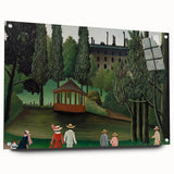 Modern Wall Art – Scenic View of Montsouris Park