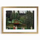 Modern Wall Art – Scenic View of Montsouris Park