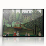 Modern Wall Art – Scenic View of Montsouris Park