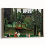 Modern Wall Art – Scenic View of Montsouris Park