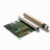 Modern Wall Art – Scenic View of Montsouris Park