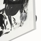 Modern Wall Art – Bold Black Horses in Dynamic Motion