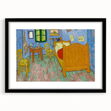 Impressionist Interior Wall Art - The Bedroom by Van Gogh