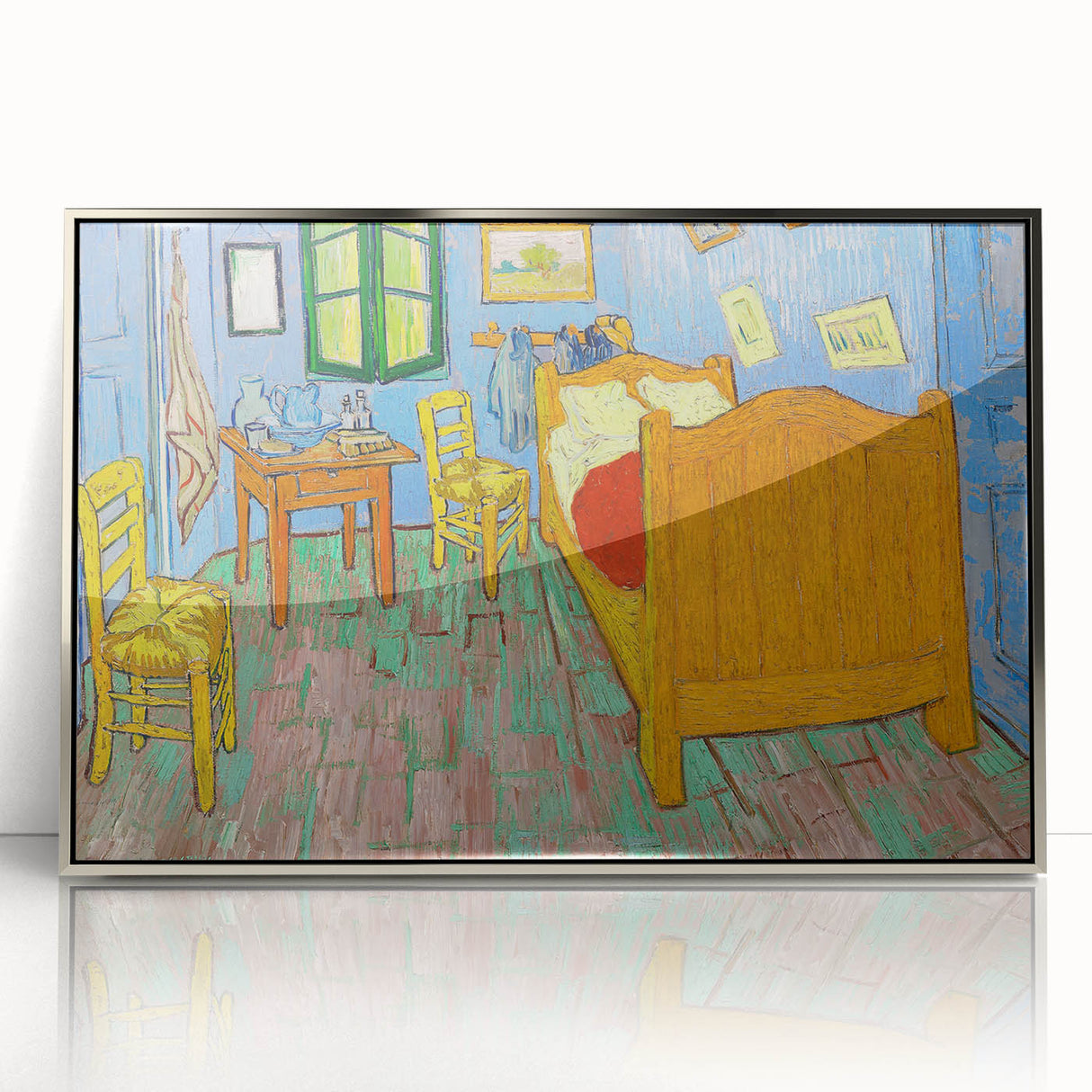 Impressionist Interior Wall Art - The Bedroom by Van Gogh