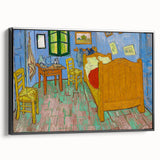 Impressionist Interior Wall Art - The Bedroom by Van Gogh