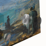 Modern Wall Art – Serene Beach at Dieppe Scene