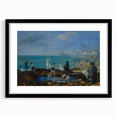 Modern Wall Art – Serene Beach at Dieppe Scene