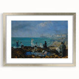 Modern Wall Art – Serene Beach at Dieppe Scene