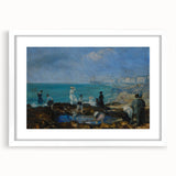 Modern Wall Art – Serene Beach at Dieppe Scene