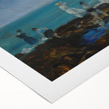 Modern Wall Art – Serene Beach at Dieppe Scene