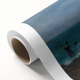 Modern Wall Art – Serene Beach at Dieppe Scene