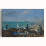 Modern Wall Art – Serene Beach at Dieppe Scene
