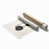 Acrylic Dining Room Artwork – Abstract Black & White Wall Decor