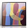 Colorful Abstract Living Room Wall Art – Bold & Vibrant Canvas