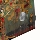 Golden Goddess Tree Office Wall Art – Luxurious Corporate Decor