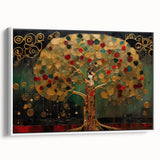 Golden Goddess Tree Office Wall Art – Luxurious Corporate Decor