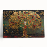 Golden Goddess Tree Office Wall Art – Luxurious Corporate Decor