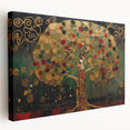 Golden Goddess Tree Office Wall Art – Luxurious Corporate Decor