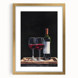 Extra large abstract art print with textured design in gold and white tones, framed with mat, ideal for living room decor.