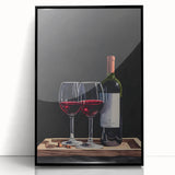 Large abstract wall art featuring vibrant red and orange swirls on a framed acrylic, ideal for modern living room decor.