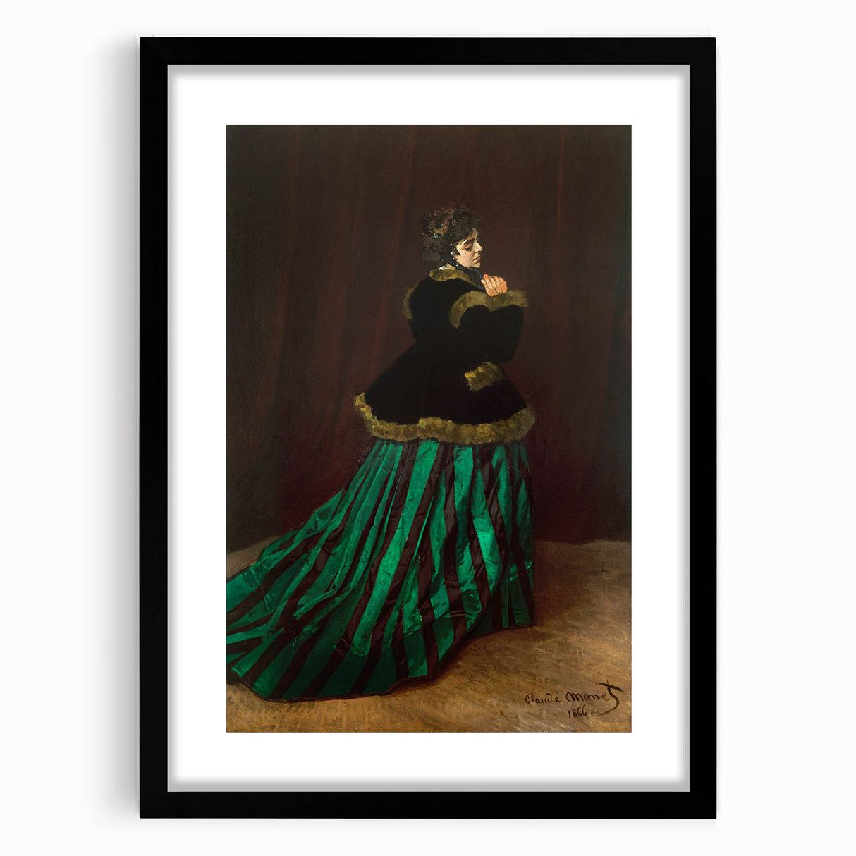 Claude Monet’s Camille - Impressionist Wall Art for Elegant Decor