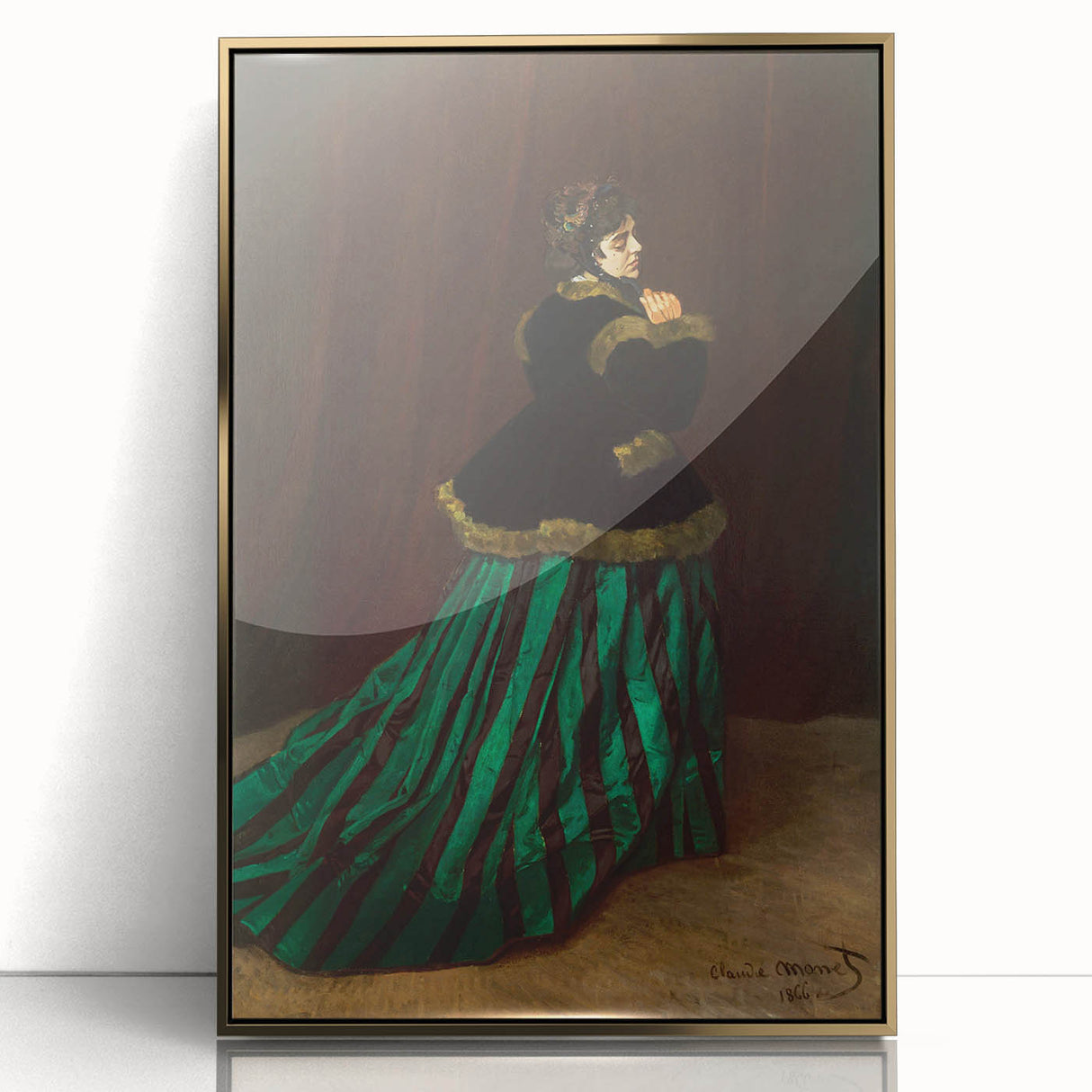 Claude Monet’s Camille - Impressionist Wall Art for Elegant Decor