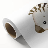 Stretched Canvas Art for Kids – Cute Watercolor Zebra Print