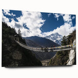 Acrylic glass landscape bridge design showcasing a modern architectural view in vibrant colors, emphasizing transparency and sleek lines for contemporary decor.