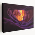 Stretched canvas artwork depicting a vibrant landscape of canyons, showcasing rich earthy tones and intricate textures, perfect for enhancing home decor.