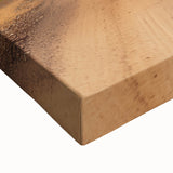 Close-up of a stretched canvas showcasing a vibrant countryside landscape, featuring rolling green hills and a bright blue sky, perfect for home decor.