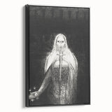 Modern Wall Art: Odilon Redon’s Mystical Sword and Stars Artwork